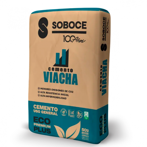 CEMENTO IMPORTADO ECO PREMIUM VIACHA 50 KILOS